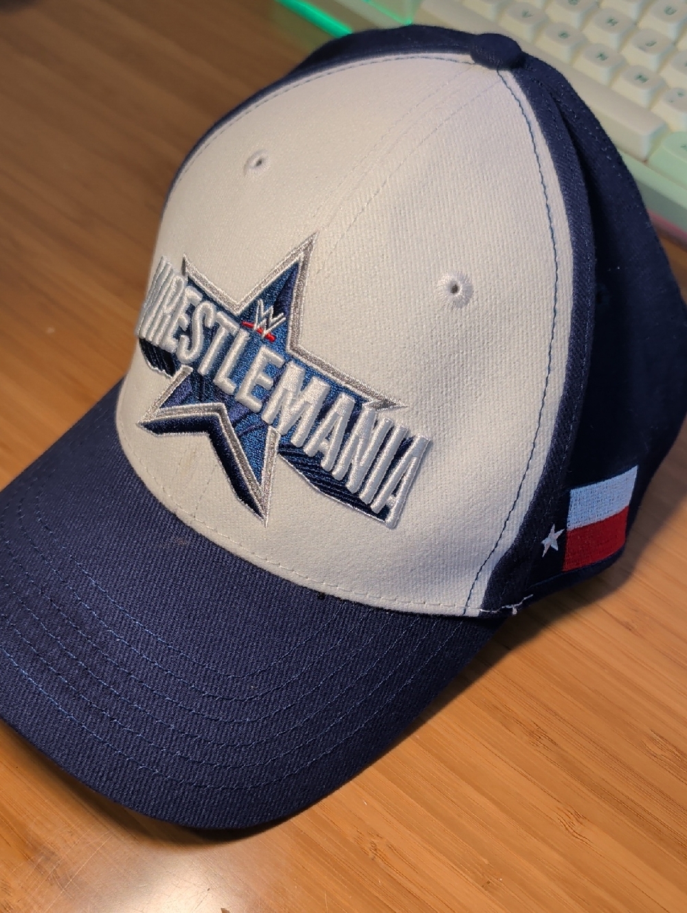 WWE WWF Wrestling Cap Hat Wrestlemania 38 Dallas 2022 Texas Licensed